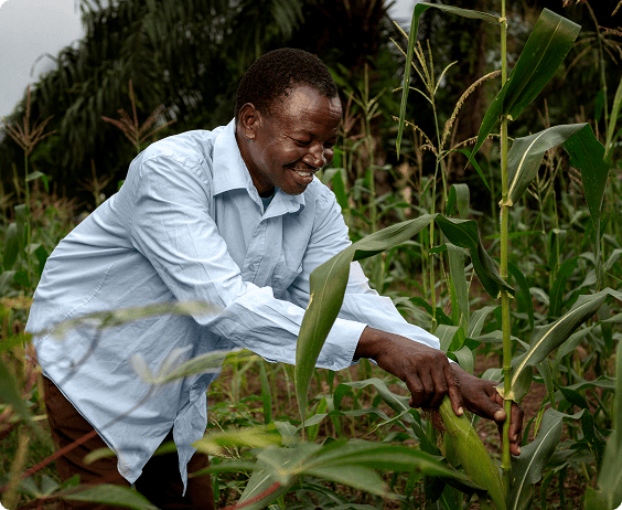 Keljo-Agro agricultural operations - farmers working in fields